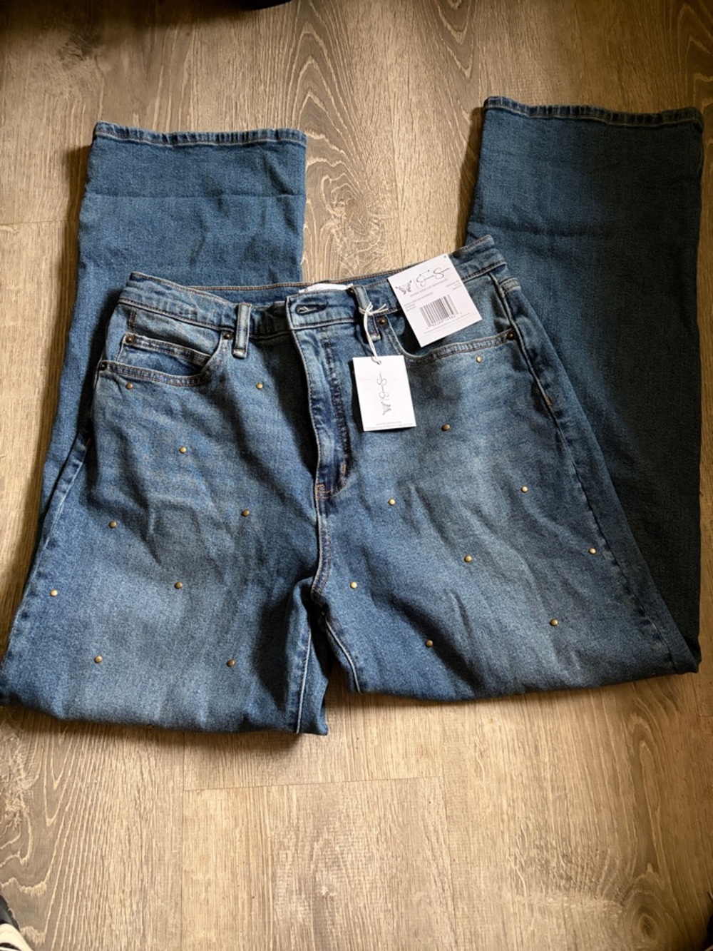 Jessica Simpson wide leg jeans